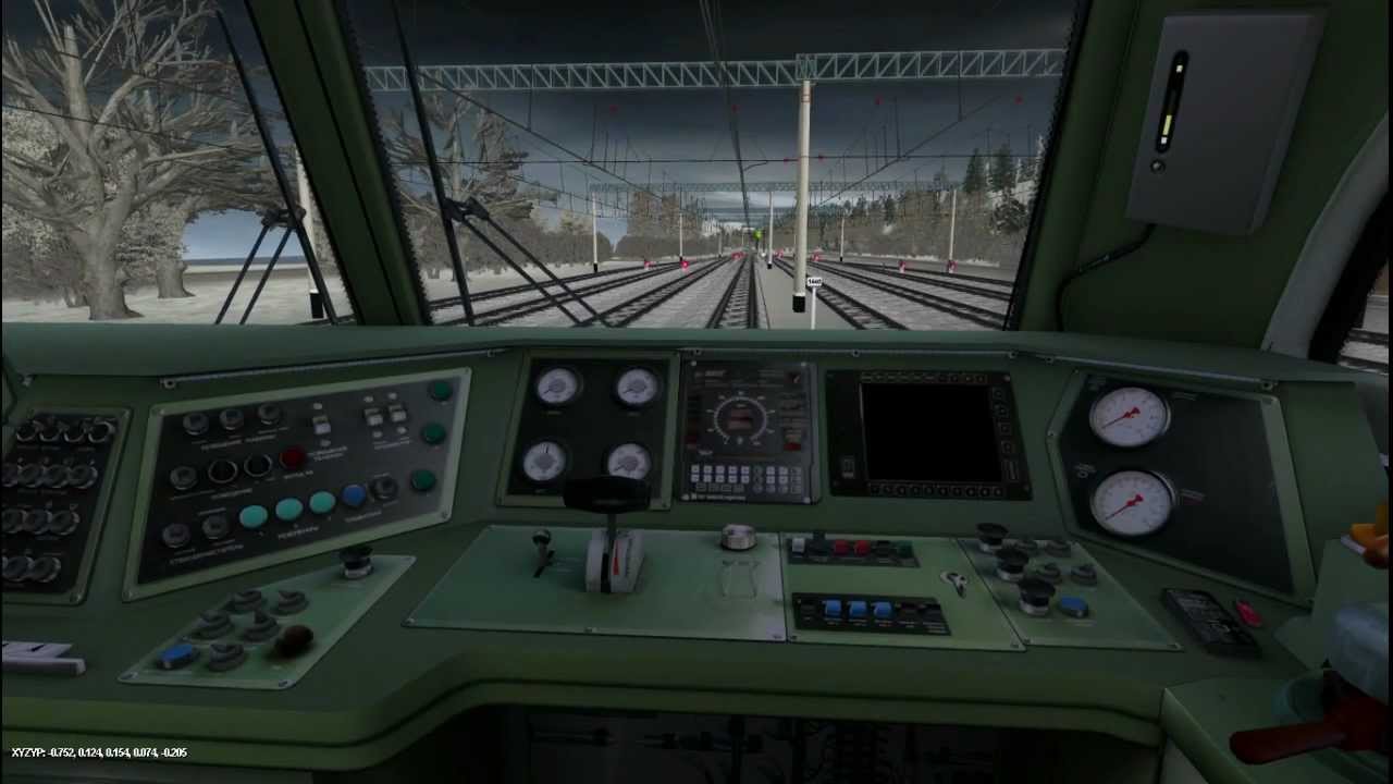 How to start EP1m electric locomotive [Trainz 2012]