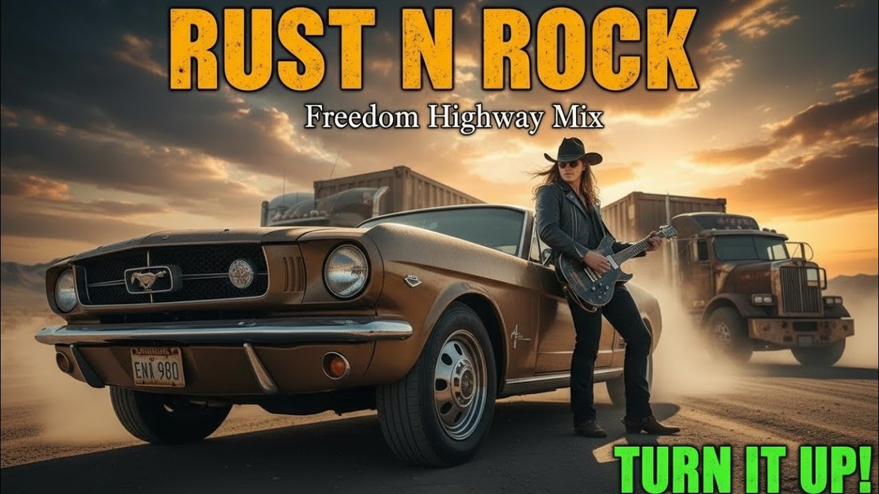 Rust N Rock - Full Throttle Rock — Ultimate Rebel Road Trip Soundtrack. #RoadTripMusic #RebelRock