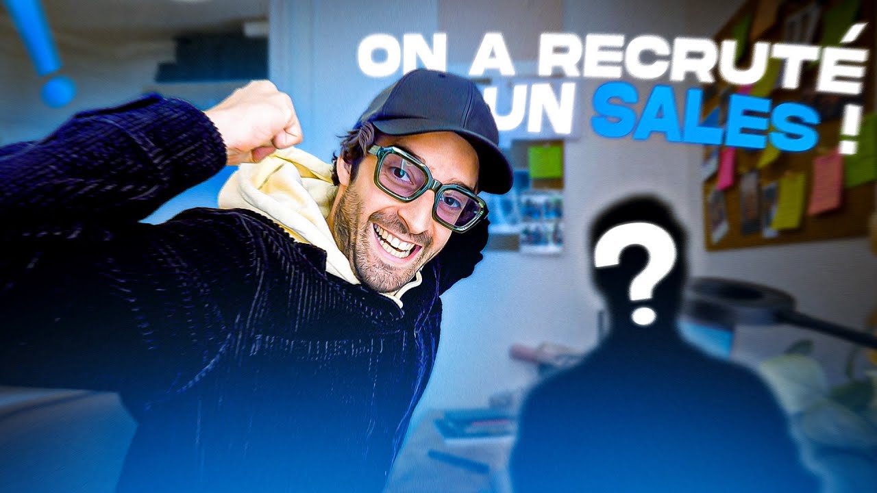 Recrutement d'un premier commercial - LE PROCESS 🤝 (c'était long ...)