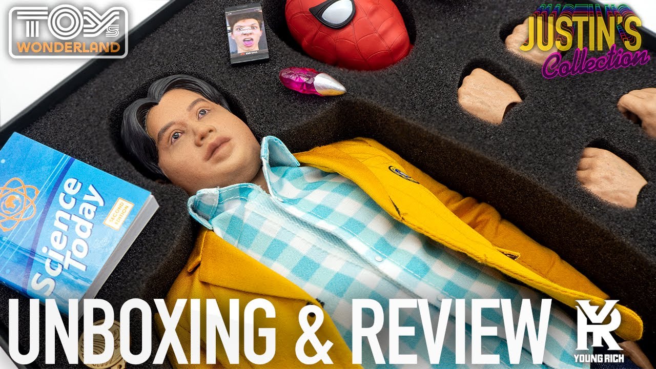 Spider-Man Far From Home Ned Leeds 1/6 Scale Figure Young Rich Toys Unboxing & Review