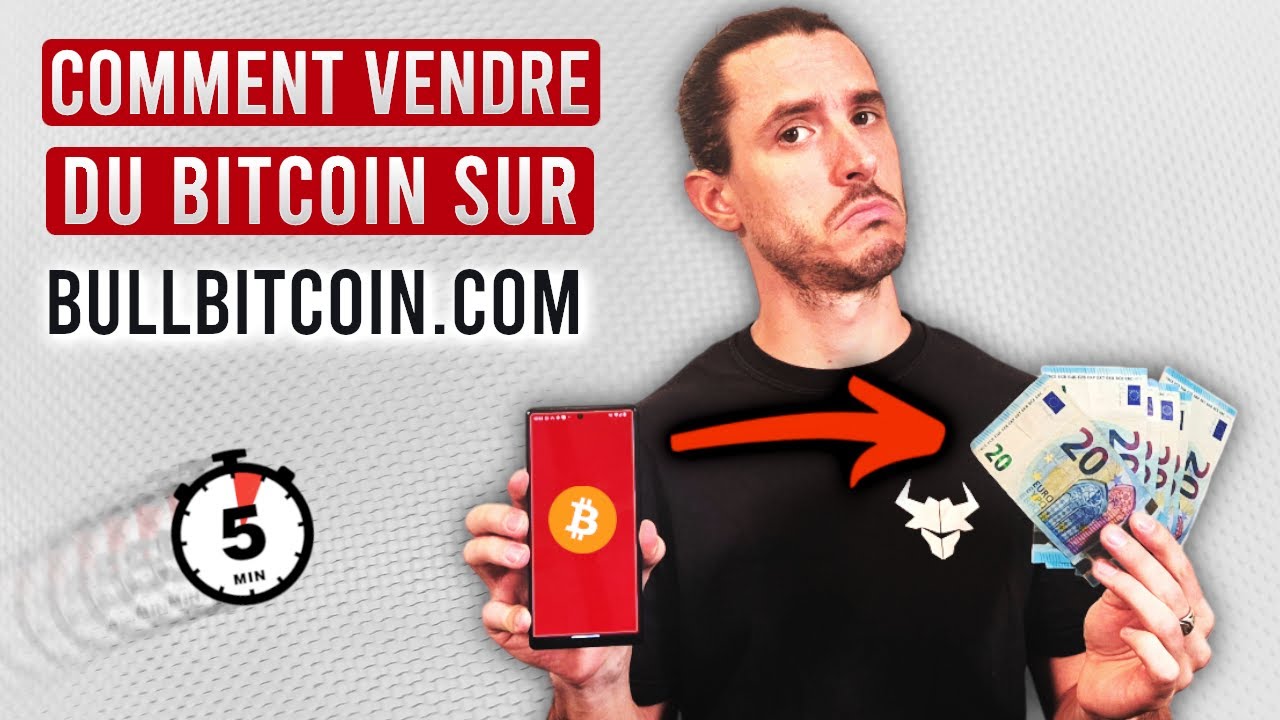 How to sell Bitcoin on BullBitcoin.com? | Tutorial 🇫🇷