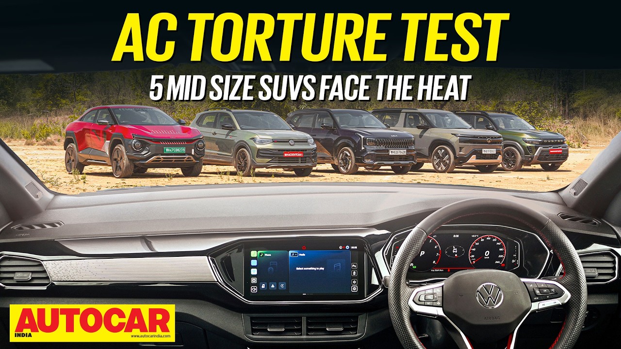 Air conditioning test ft. 2026 Seltos, Duster, Sierra, BE 6 and Taigun | Autocar India