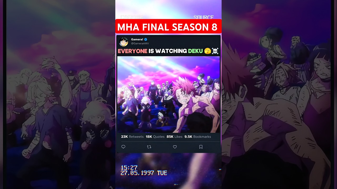 EVERYONE is watching DEKU 🫣☠️ | #myheroacademia #edit #mha #amv #anime