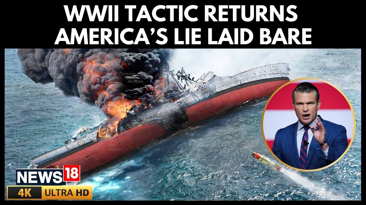 US Submarine Sinks IRIS Dena With Torpedo, Pete Hegseth Calls It “Quiet Death” | US Iran War | 4K
