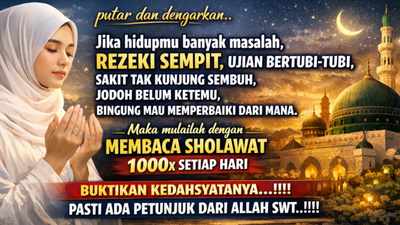 🔴 Live Sholawat Jibril Penarik Rezeki Melimpah Ruah Dari Segala Arah | Sholawat Jibril Official