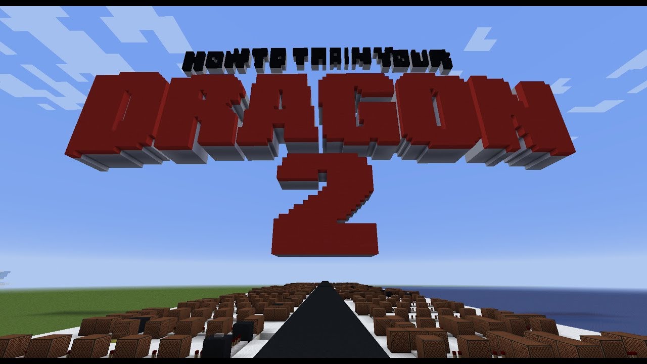 How To Train Your Dragon 2 - Where No One Goes [Minecraft Noteblocks]