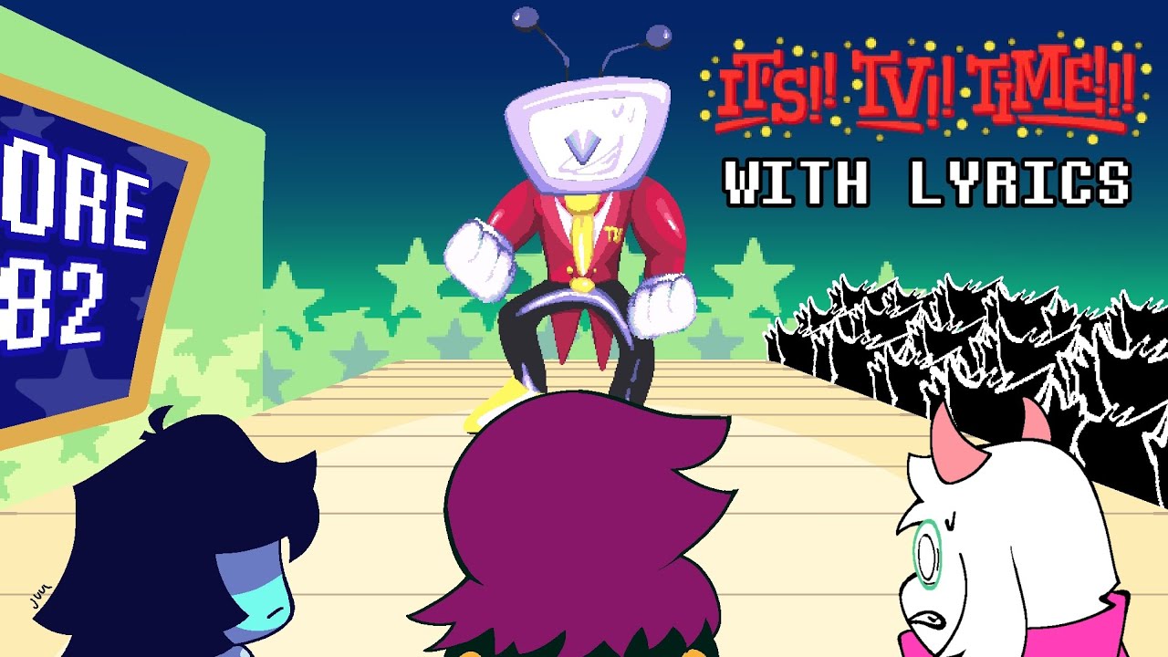It's TV Time! WITH LYRICS | DELTARUNE CHAPTER 3 COVER