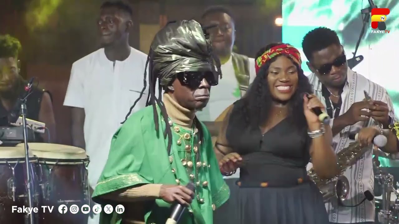 Kojo Antwi performance at the SG Mall Grand opening