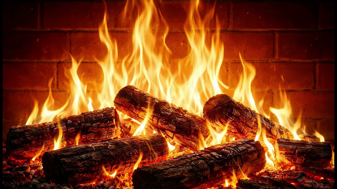 2-Hour 4K Frame TV Art | Cozy Fireplace | Wallpaper TV Art | WLPR GLLRY