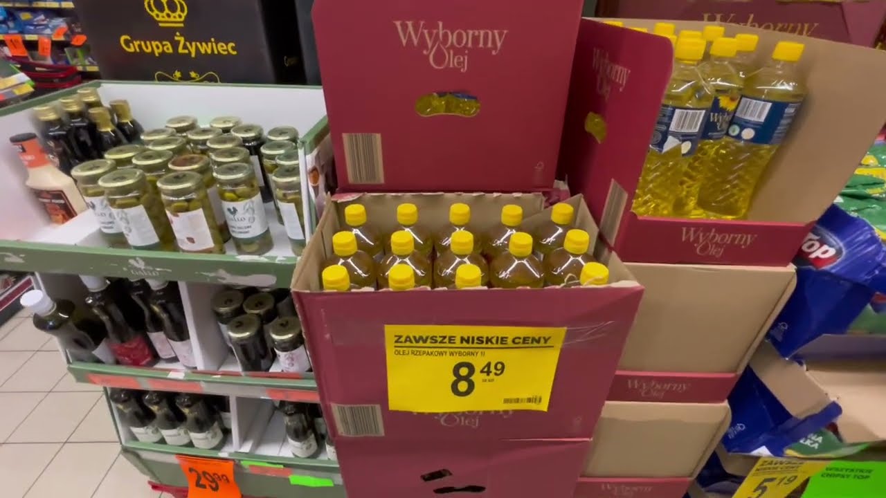 Реальные цены на продукты питания в Польше Polska 🇵🇱 Poland