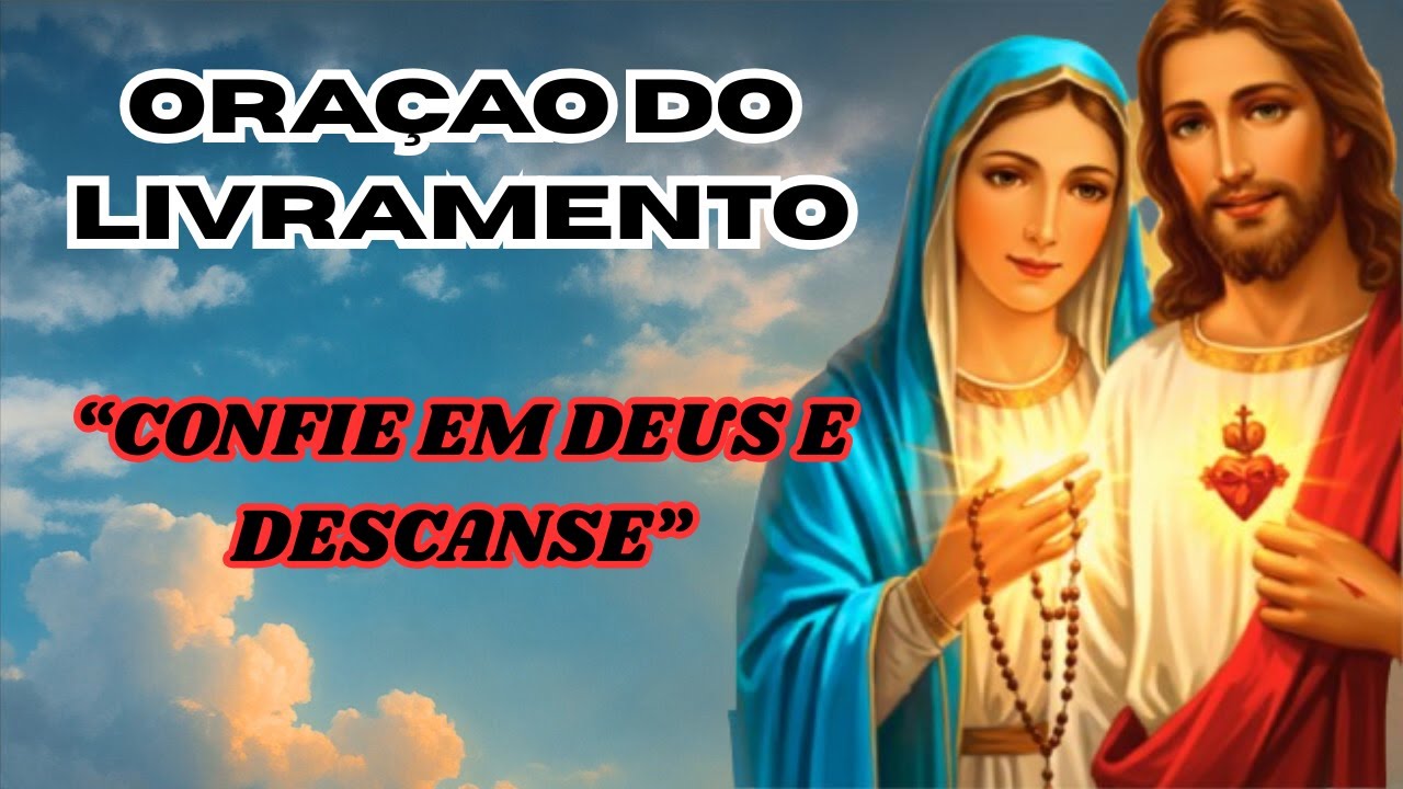 Confie em Deus e Durma em Paz | Oração da Noite Para Entregar o Controle a Deus  Reze Terço Todo Dia