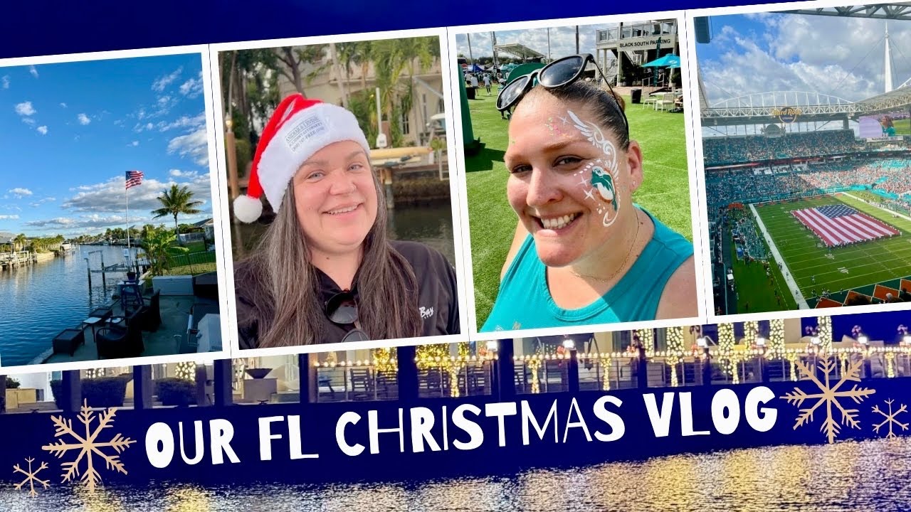 Spending Christmas Week In Florida 2025 | Erin Gets An Unexpected Christmas Gift