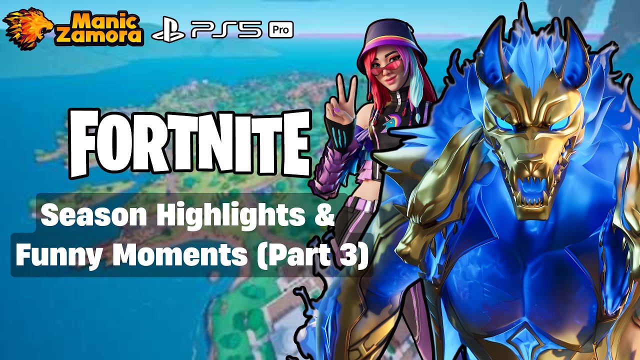Fortnite X The Simpsons — Season Highlights & Funny Moments (Part 3) ~ 4K60 FPS + HDR | Manic Zamora