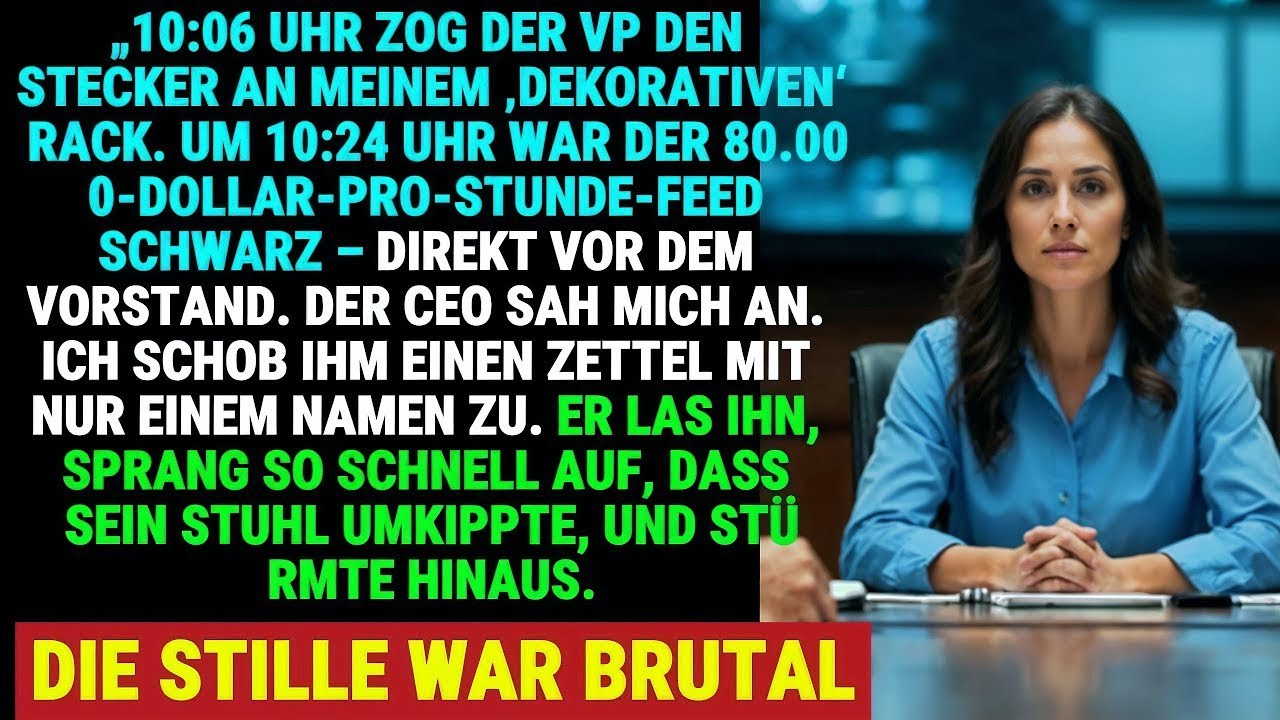 Er Zog Den Stecker – Ich Drückte Den Abzug Für Seine Karriere