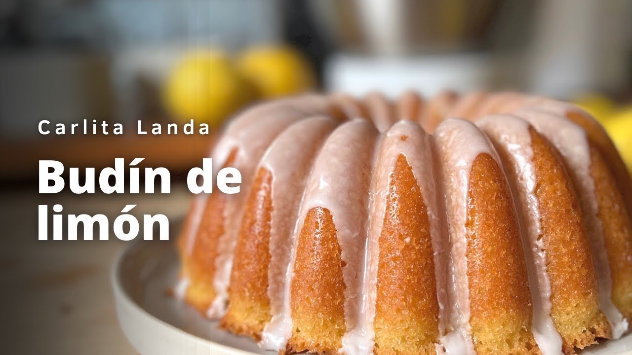 BUDIN DE LIMÓN esponjoso - lemon Bundt cake