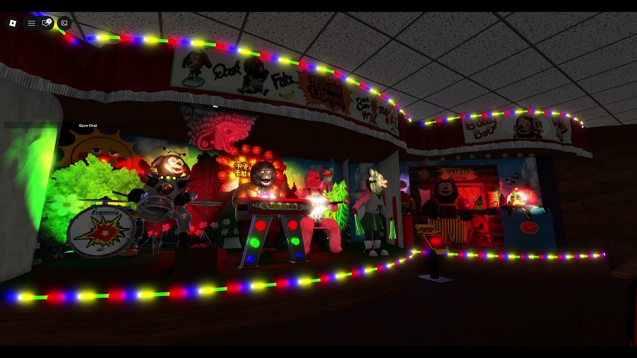 Roblox - Billy Bob's Wonderland East Barboursville, WV  - The Rock Afire Explosion -  Power Blew