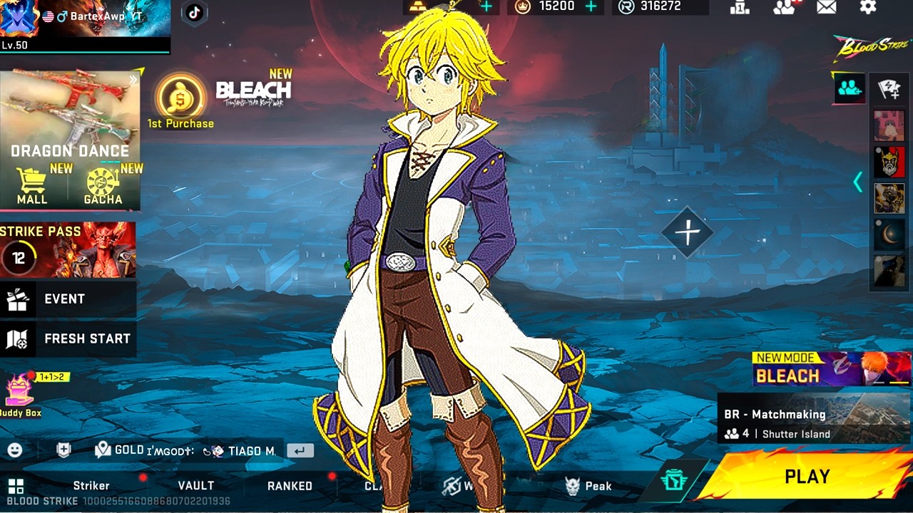 BLOOD STRIKE – Nanatsu no Taizai Collab + New Map Coming? RTX 4060 Max Settings