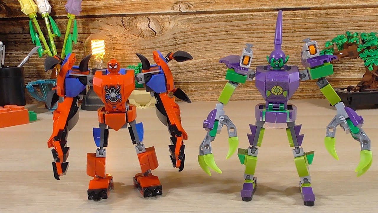 LEGO Spider-Man & Green Goblin Mech Battle 76219 🎧 Pure Build ASMR