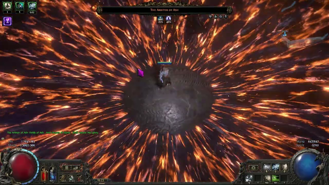 [HC SSF POE2] Uber Arbiter of Ash vs Pathfinder Iceshot