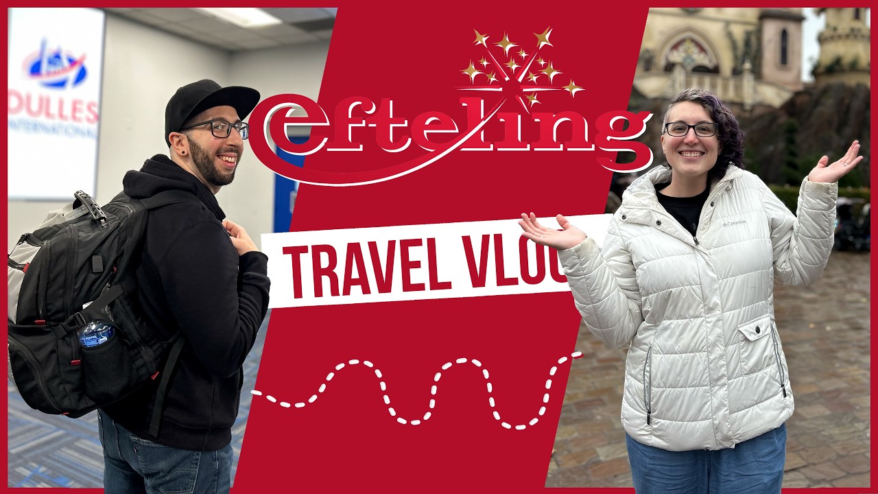 VLOG: Efteling Travel Day 2025 | United Airlines from Washington D.C. to Schiphol | Efteling Bosrijk