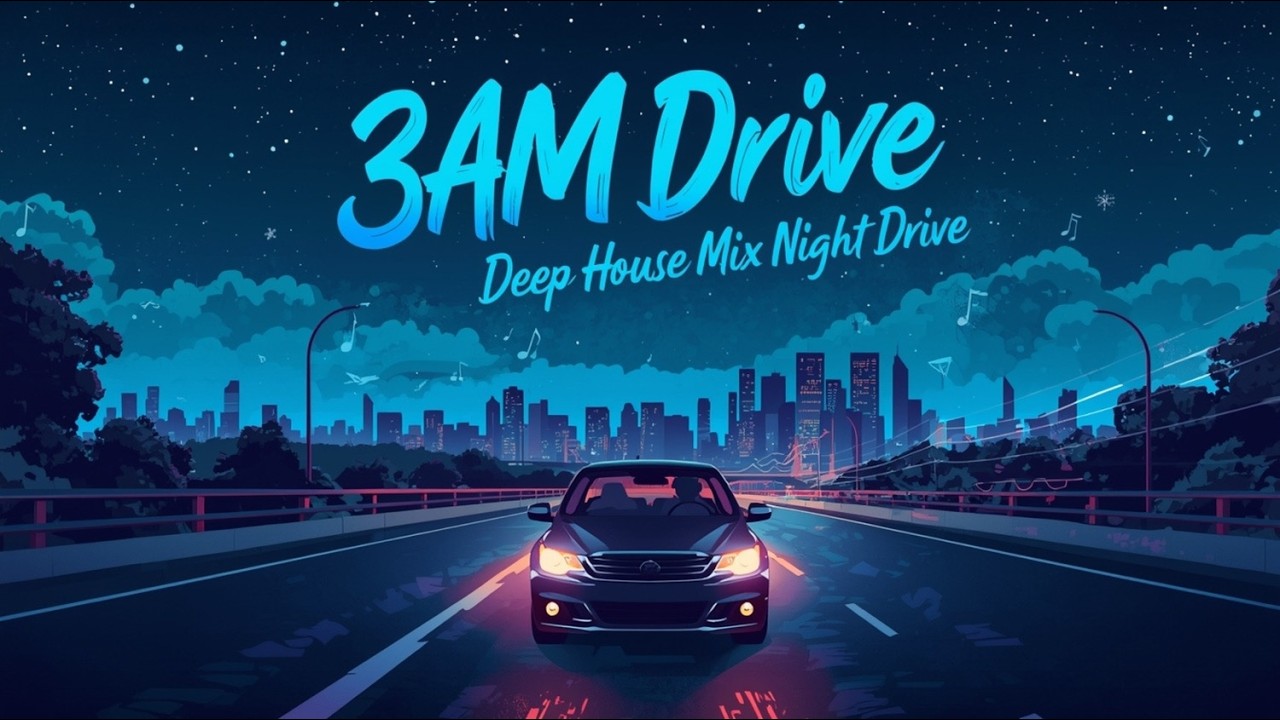 3AM Drive 🌙 Deep House Mix for Late Night Drive