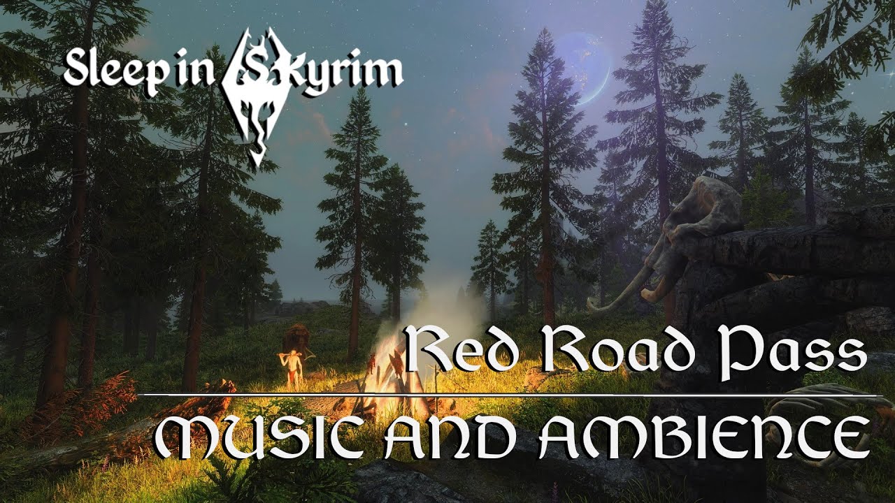 Night Cycle | Skyrim Music & Ambience | 8hrs