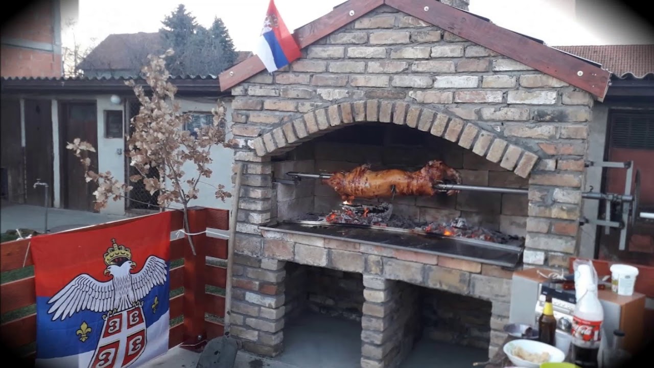 Izrada letnjikovca i pecenjare