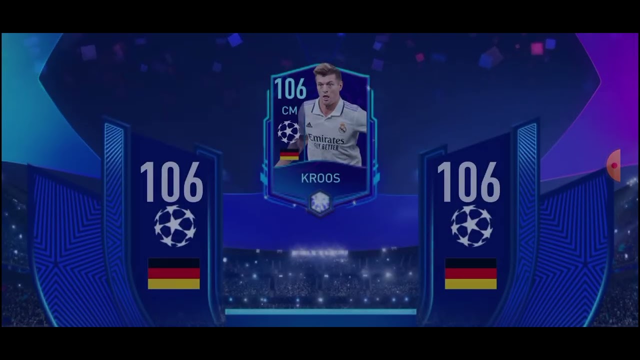 Opening 106 Toni Kroos in FIFA Mobile 🔥🇩🇪