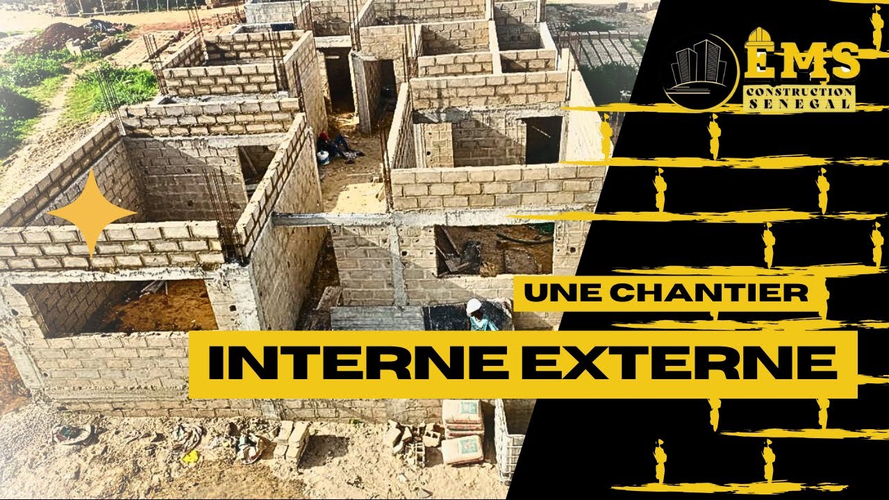De l'Extérieur à l'Intérieur : Tour d'Horizon du Plan de Maison Sénégalais!