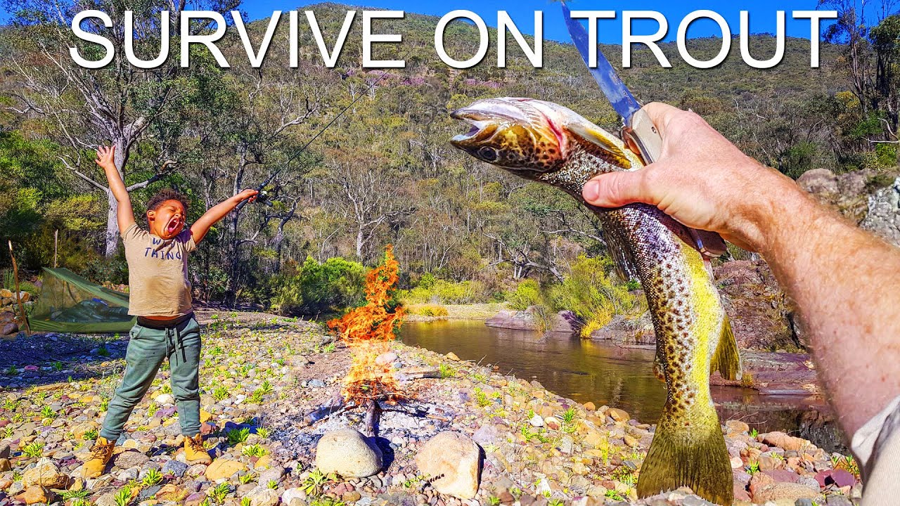 3-day SURVIVAL Challenge in the Victorian High Country with my Son