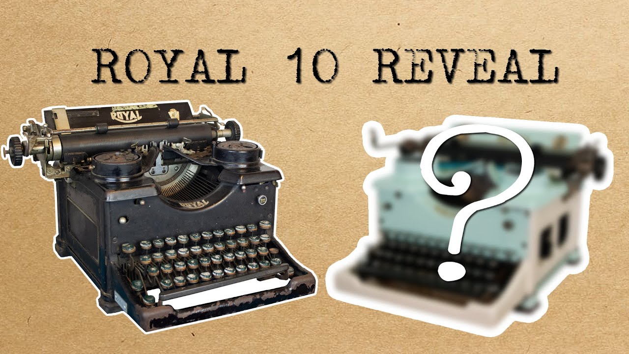 Revealing my Royal 10 Project (Buying a Bad Typewriter FINALE!)