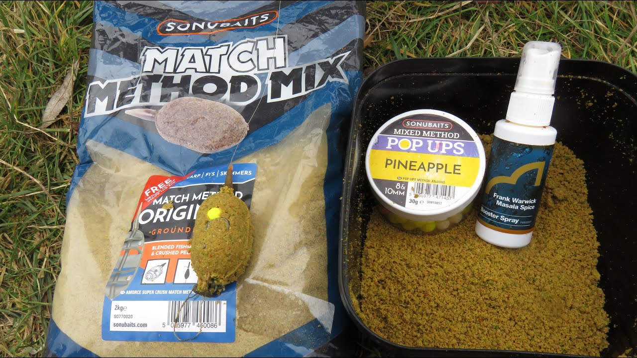 Method Mix. Pop-Ups. Spotted Fin. Sonubaits.