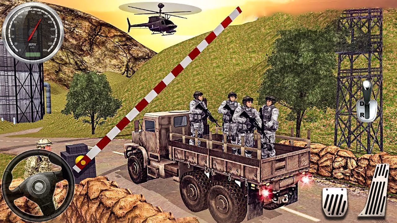 US Offroad Army Truck Driver Simulator - Military Transport Driving - Android Gameplay