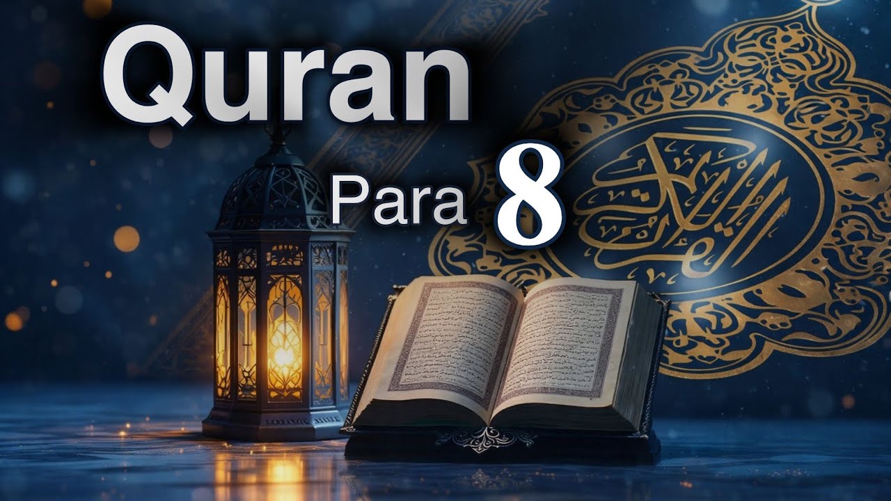 Beautiful Quran Recitation | Para eight 8 | Juz eight8 |
