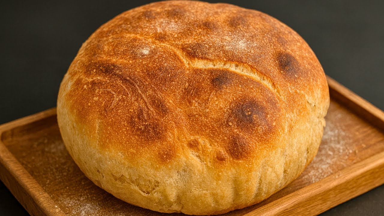 Schnellbrot ohne Kneten! So einfach, dass es JEDER machen kann.
