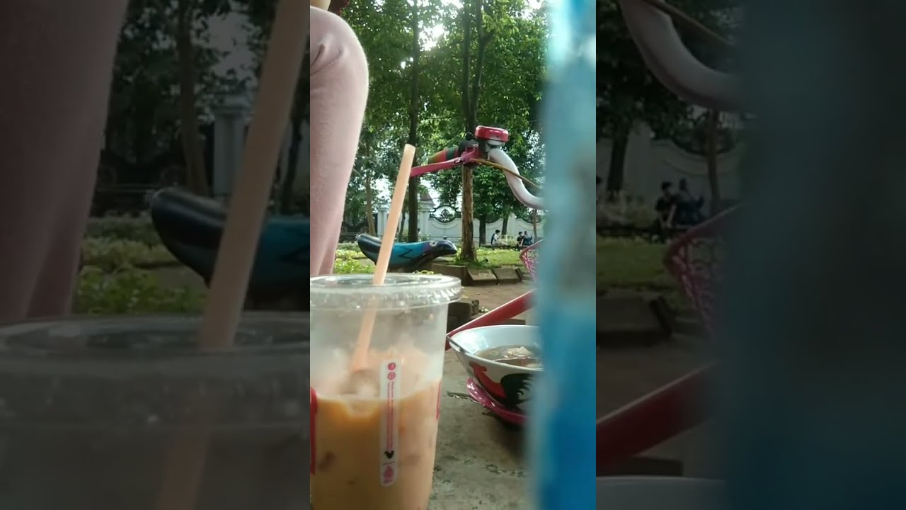 Badak ditaman kota #satuklikuntukwujudkanimpianmu