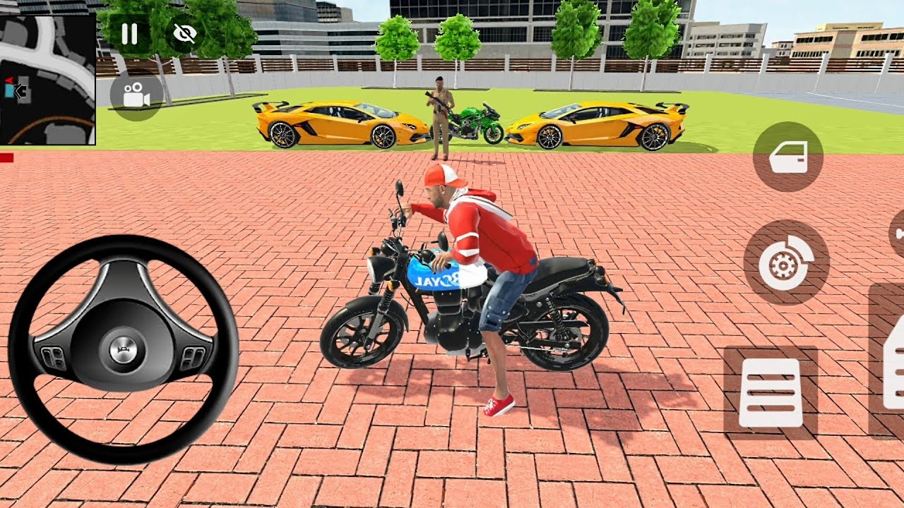 🎮 Franklin Order by 2️⃣ Super Car 2️⃣ Ninja h2r In Driving Indian Theft Auto Simulator 💥 #85