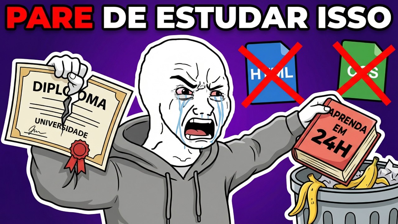Como REALMENTE aprender PROGRAMA&Ccedil;&Atilde;O em 2026