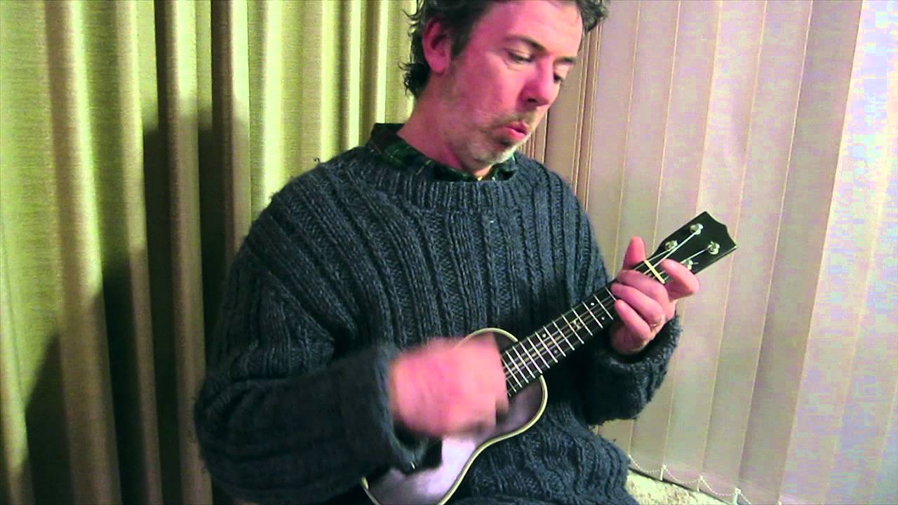 AJ Leonard plays a Ditson uke