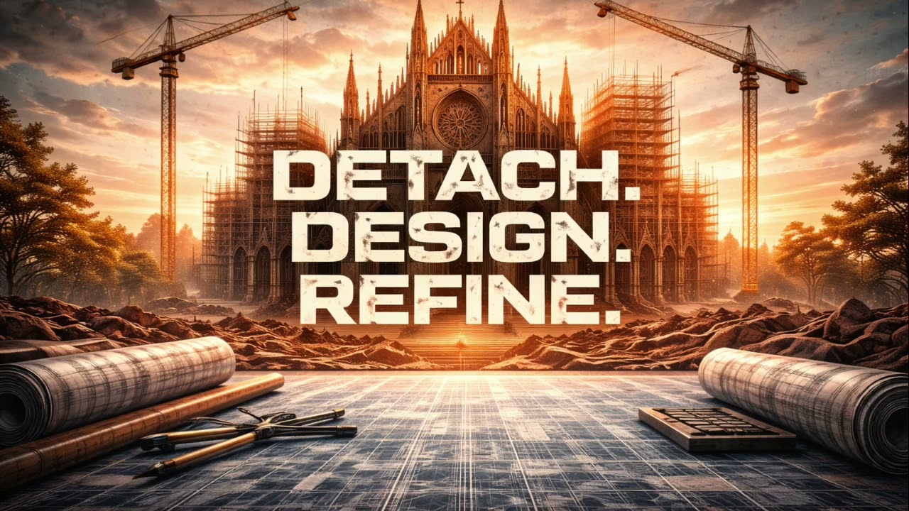 Detach. Design. Refine. - by Upstream