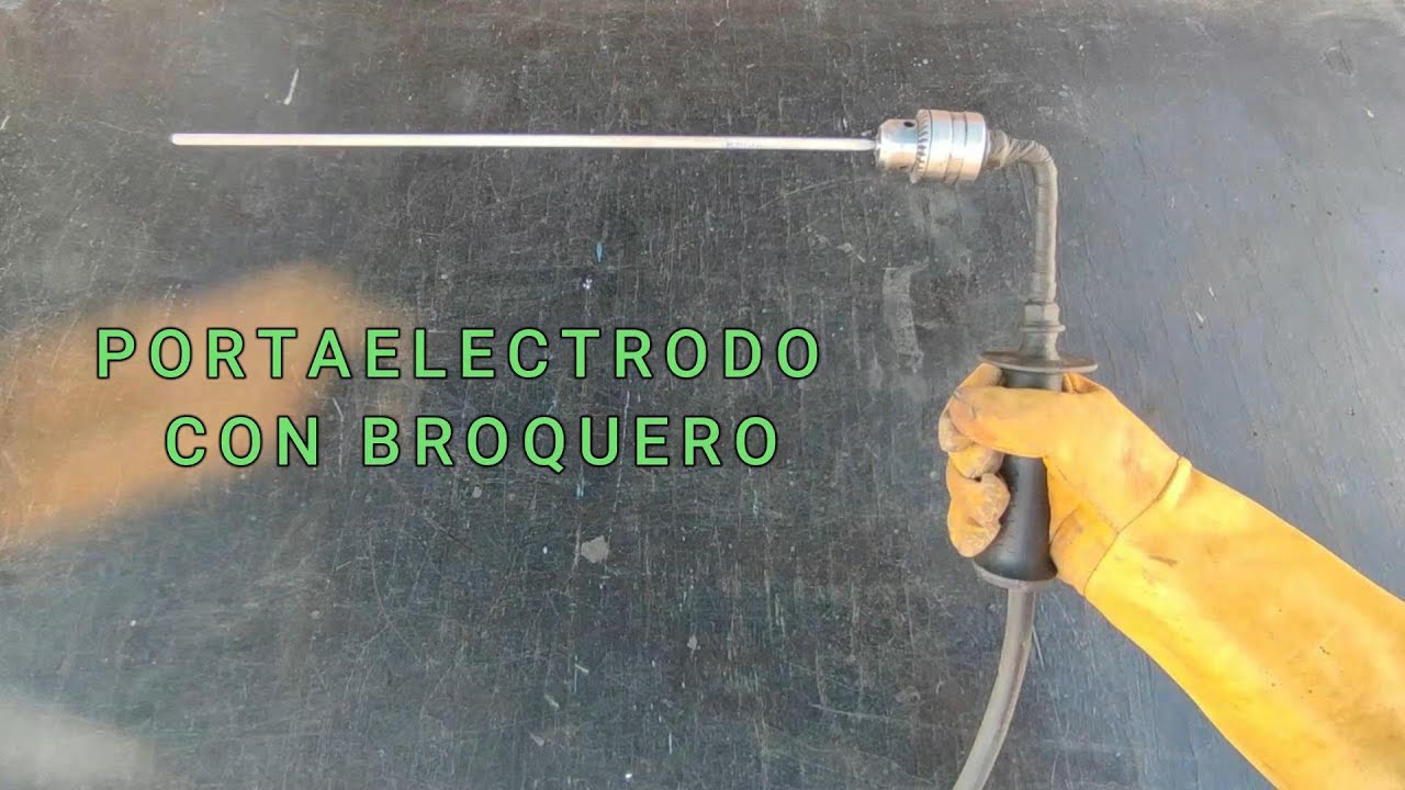PINZA PORTAELECTRODO CASERO