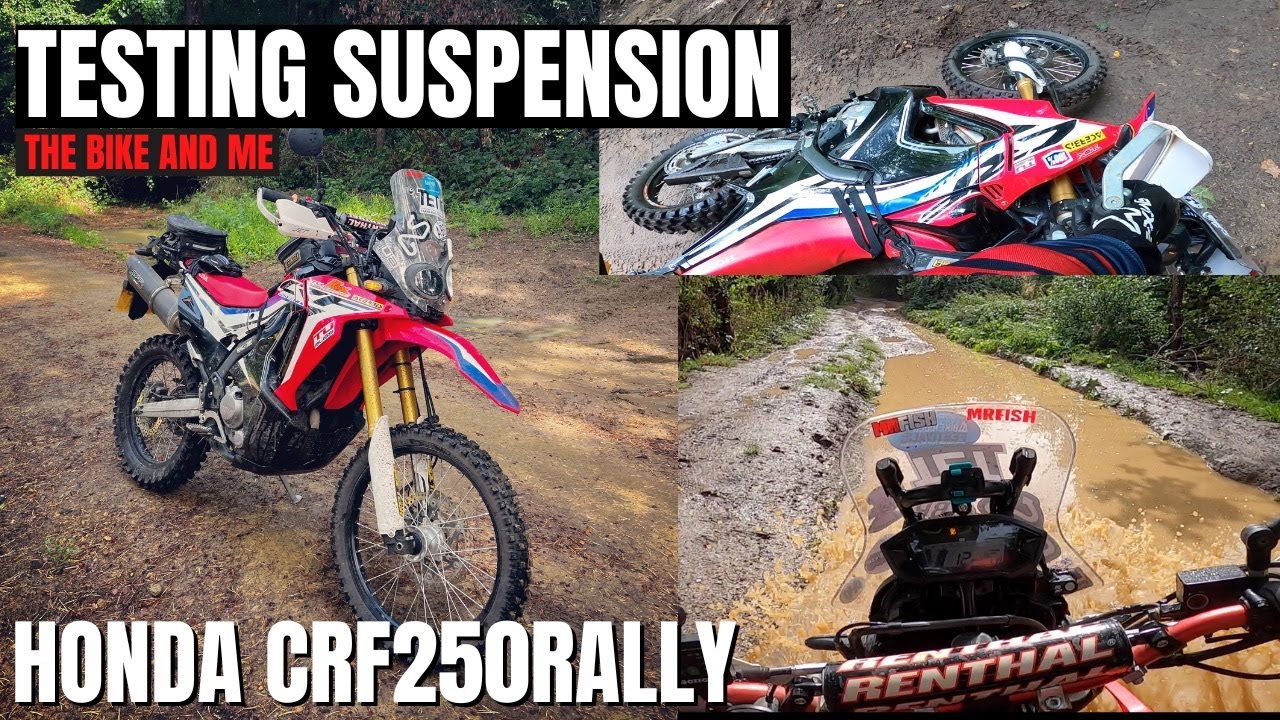HONDA | CRF250 RALLY | New suspension | new knees