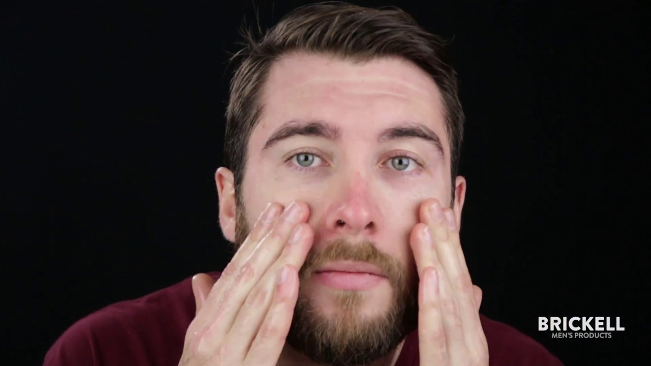 Brickell Men's Products - Purifying Charcoal Face Mask for Men Tutorial