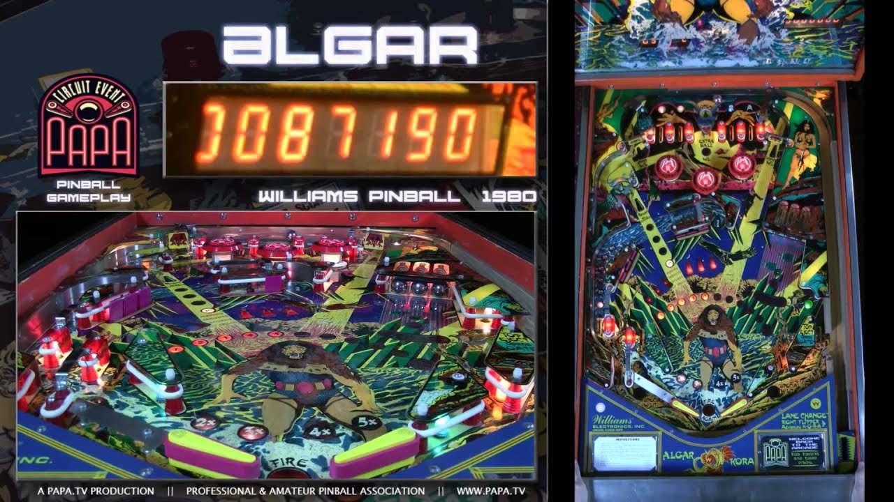 Algar Pinball Gameplay