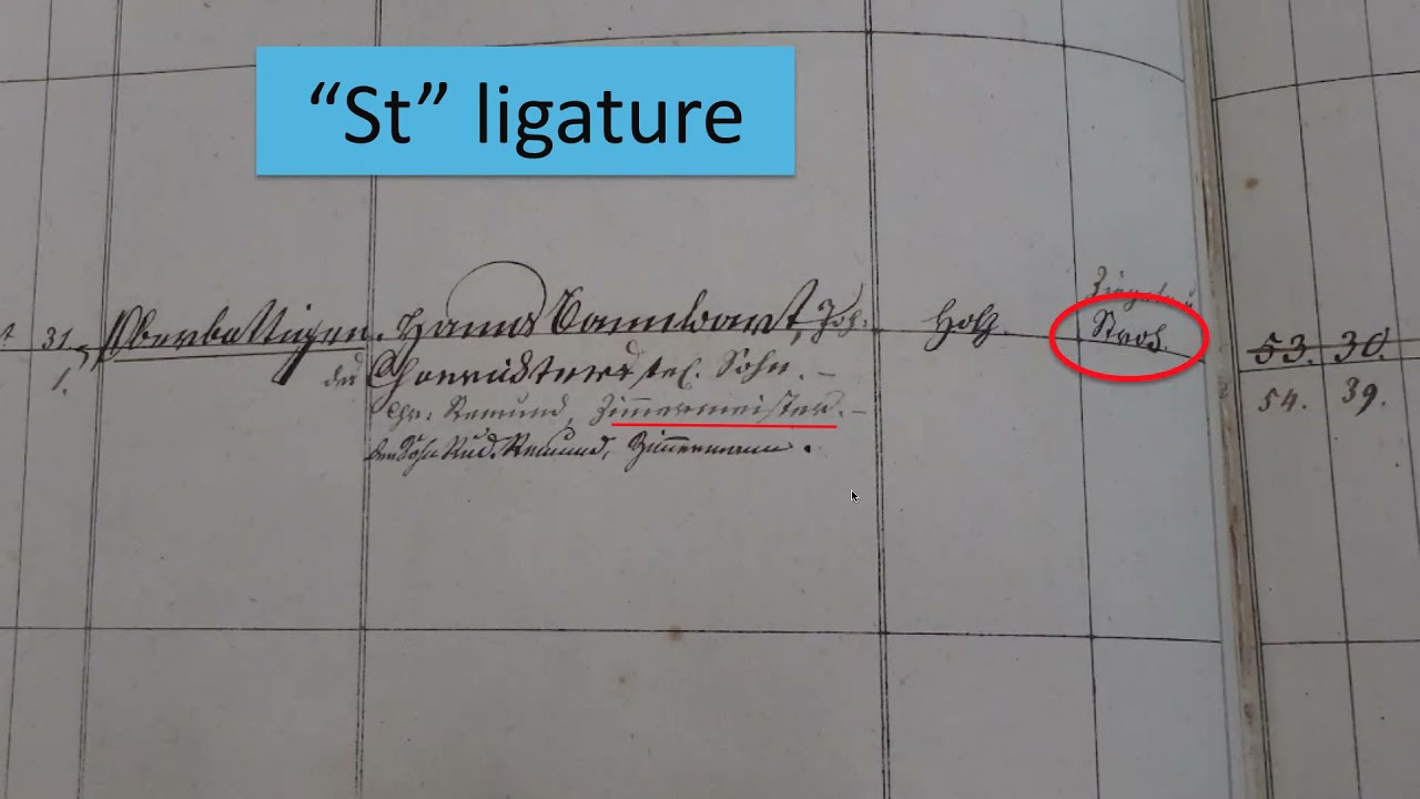 Not Quite Hieroglyphs, Reading the Old German Handwriting