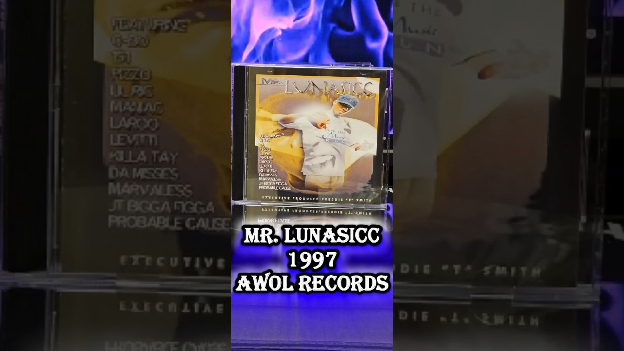 MR. LUNASICC 1997 AWOL RECORDS ALBUM