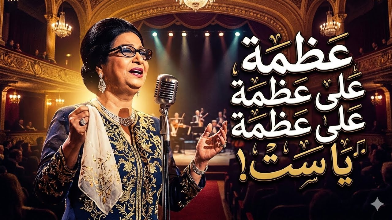 كوكب الشرق ام كلثوم حكم علينا الهوى 