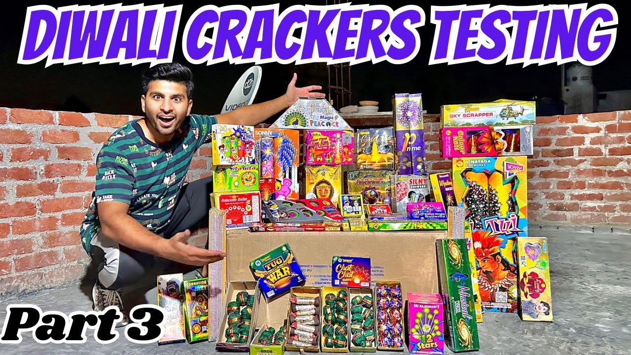 Diwali Crackers Testing 2023 | New Sony Big Sky Shot Testing 2023 | Thakur Saurav Vlog  | Part 3