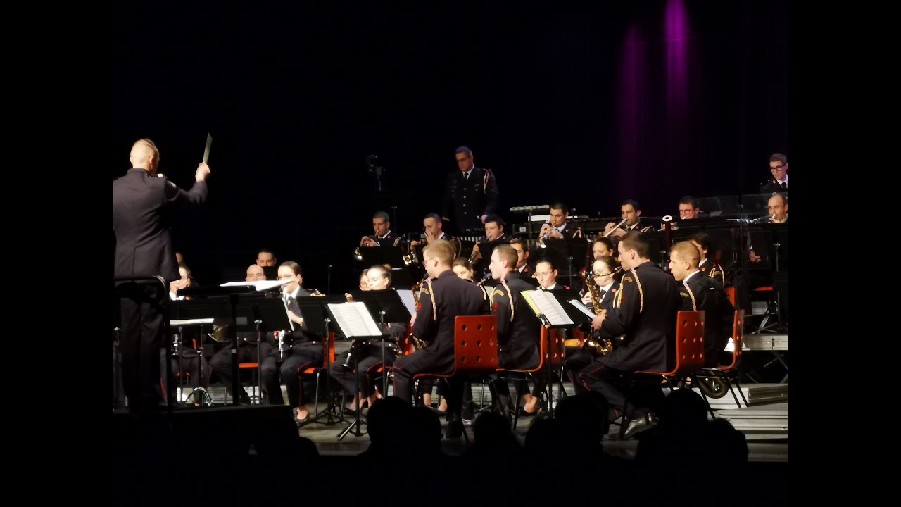 Musique de la Brigade des Sapeurs-Pompier de PARIS en concert à Saint-Coulomb (35350) le 11.02.2023.