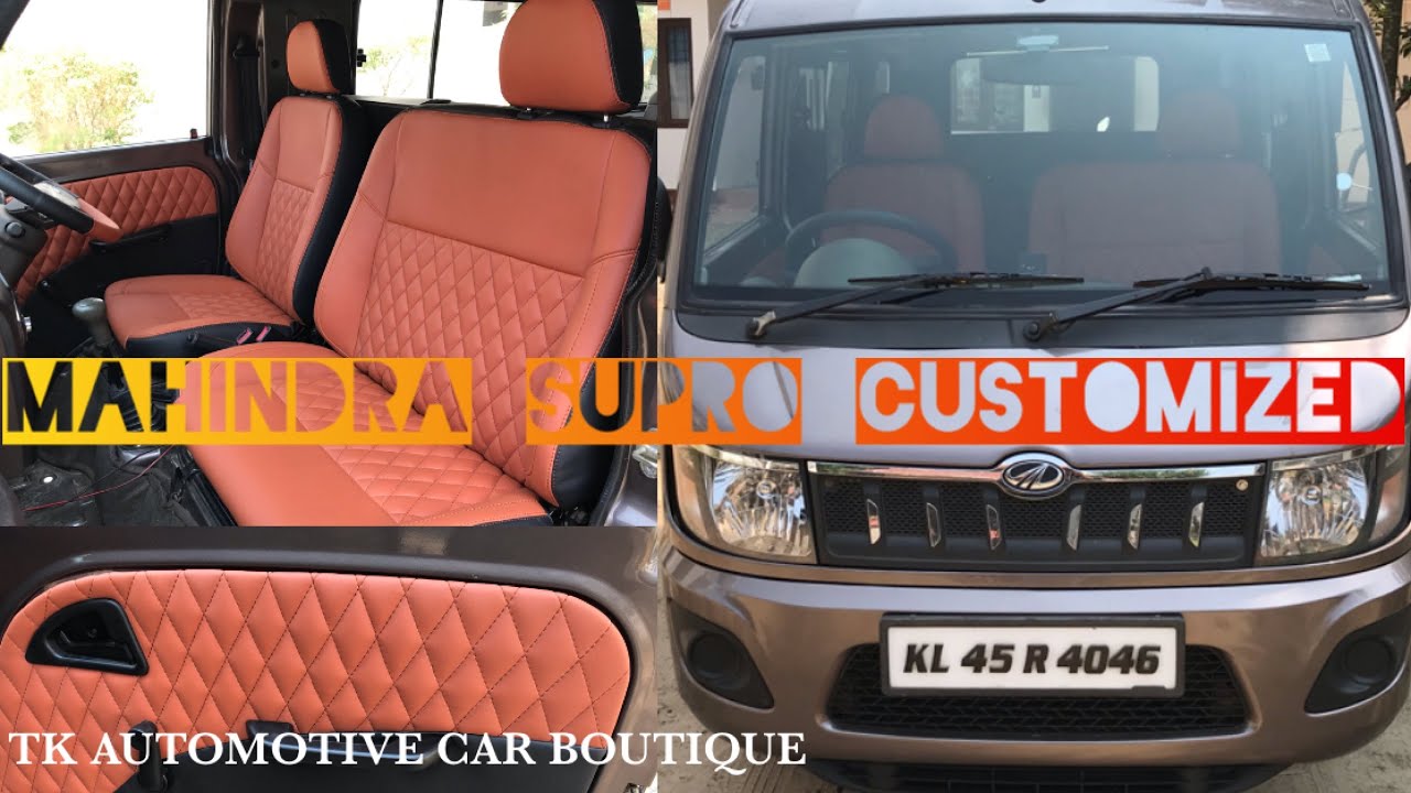 Mahindra Supro Van Interior Modification | Front Cabin Customized